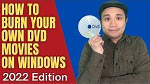 How to Burn Your Own DVD Movies on Windows with DVD Drive E
