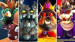 Super Mario Galaxy 1 & 2 - All Bosses (HD)