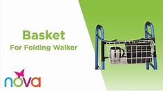 Basket for Folding Walkers