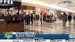 Black Friday shoppers hit the stores at Knoxville’s West Town Mall