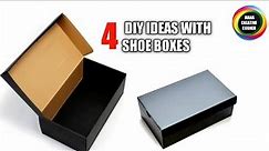 4 DIY Shoe Box Organizer Ideas you need to try | Best out of waste craft ideas using Shoe Boxes