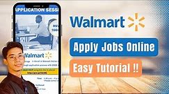 How to Apply for Walmart Online !