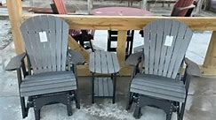Check out our poly lawn furniture inventory available for pick up or delivery. | Yutzy's Greenhouse