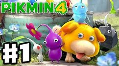 Pikmin 4 - Gameplay Walkthrough Part 1 - Prologue and Day 1! Rescue the Rescue Corps!