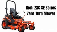 Kioti ZXC SE Series — Zero Turn Mower Lineup