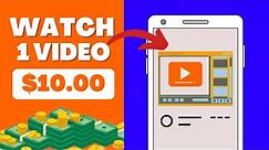 New And Easy Way To Make Money By Just Watching Videos (Make Money Online Watching Videos)