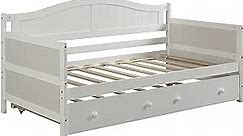 Hillsdale Furniture Hillsdale Staci, White Daybed with Trundle,
