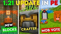 Minecraft 1.21 NEW FEATURES in Pocket Edition (explain)