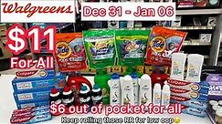 Walgreens couponing Dec 31 - Jan 06|| Cheap Detergent, 0.09 deodorant, Cheap dove