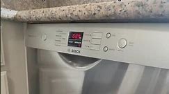 Bosch dishwasher error code #bosch #dishwasher #errorcode