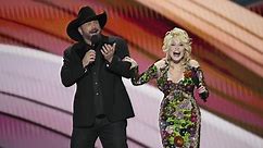 Dolly Parton rocks, shocks at 2023 ACM Awards with threesome joke, live goat, impromptu in memoriam and fiery 'World on Fire' debut
