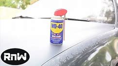 How to Remove Scratches From Your Car - WD-40 Test