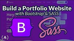 Learn Bootstrap 5 and SASS by Building a Portfolio Website - Full Course