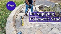 Easy Maintenance For Your Paver Walkway or Patio - Re-applying Polymeric Sand