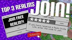 JOIN MY TOP 3 FREE BEST MINECRAFT REALMS 2021! (PS4, XBOX, PC, MCPE, smp server) [CODE IN VIDEO]