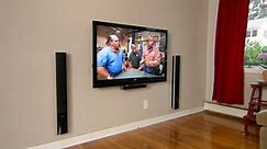 How to Hang a Flat-Panel TV with Concealed Wiring