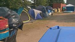 Tent city tension in Wetaskiwin over newly established encampment