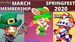 Prodigy Math Game: SPRING FEST 2020: NEW Bunnies VS Foxes: MARCH MEMBERSHIP 2020: PRODIGY HOUSE TOUR
