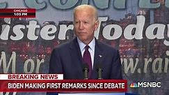 Joe Biden responds to Sen. Harris criticism at debate