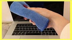 MAC CLEANING 101: How to Clean your MacBook Display Computer Screen & Keyboard | Andrea Jean