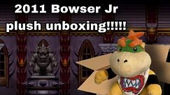 2011 Bowser Jr Plush unboxing! + 2011 Bowser Jr plush review!-SuperAngryBros