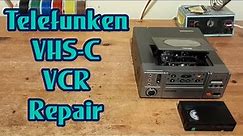 Telefunken 900M JVC HR-C3 VHS-C VCR Repair 3V33