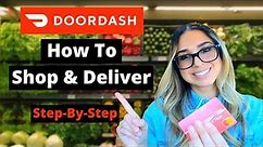 DoorDash Driver | How To Shop And Deliver On DoorDash With Red Card