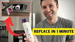 How To Replace Whirlpool Refrigerator Water Filter [Easy]