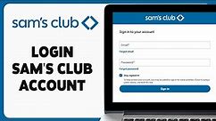 Sam's Club Account Login Guide 2024 | Sam's Club Account Sign In | samsclub.com