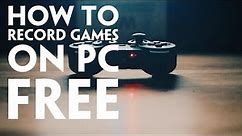 Best Games Recording Software For PC 🔥Just Record🔥 Edit and Upload on Youtube