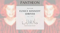 Eunice Kennedy Shriver Biography - American philanthropist (1921–2009)