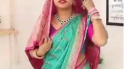 How to drap saree to look slim & hide belly fat #sareedraping #sareestyle #sareefashion #sareefashion #reel #fbreel #slim #silksaree | Sapna Prabhat