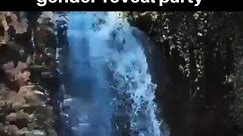 Brazilian couple illegally dyes waterfall blue for gender-reveal party