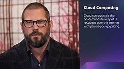 Cloud for CEOs - What is the cloud? | Amazon Web Services