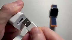 Apple Watch How to Charge & Check Battery % (Series 7)