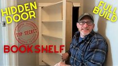 Hidden Door Bookshelf | Outswing | Full Build Video