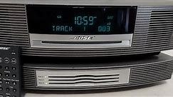Bose Wave Music System with 3-Disc Multi CD Changer | Test