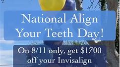 Here’s what to expect at Bittner Family Dental Group for National Align Your Teeth Day! 🥳 You don’t want to miss it! PLUS you’ll have the chance to win JBL speakers & Beats headphones 🎧 #BittnerFamilyDentalGroup #SanJose #SantaClaraDentist #BayArea #Invisalign #NationalAlignYourTeethDay #dentist #siliconvalleydentist #nationalalignyourteethday2023 #invisalignprovider #NAYTD