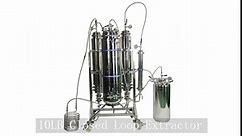 10LB Closed Loop Extractor for High Safety Industrial Equipment, Used To Extract from Plant Leaves