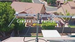 Create Log Periodic 2m to 23cm HOA Resistant beam antenna!