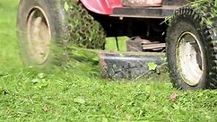Red Lawn Tractor Mower Has Big Stock Footage Video (100% Royalty-free) 5043965 | Shutterstock