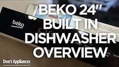 Beko 24" Built In Dishwasher (Model # DDT39434XIH) | Use & Care