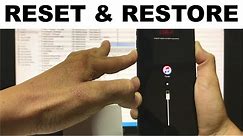 How To Reset & Restore your Apple iPhone 8 Plus - Factory Reset