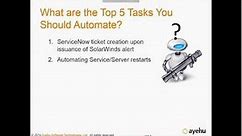 How To Integrate Solarwinds With ServiceNow in Minutes