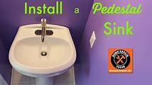 How to Install a Pedestal Sink: A Step-by-Step Guide