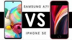 iPhone SE vs Samsung A71 - What's The Best Phone?