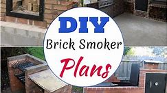 11 DIY Brick Smoker Plans For Free