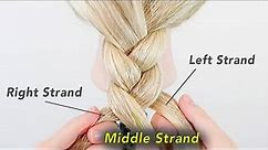 How To Braid Hair For Complete Beginners (With Hand Placement & More) [CC] | EverydayHairInspiration