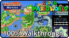 Super Mario World - Complete 100% Walkthrough (Multiplayer)