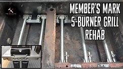 How To: Member's Mark Grill Burner Replacement and Rehab